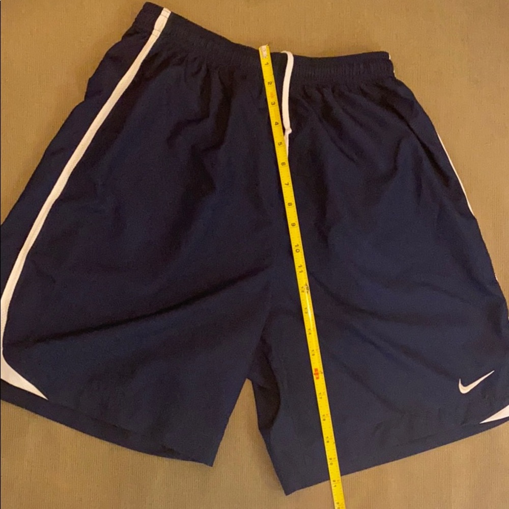 Nike men’s dri fit shorts in blue